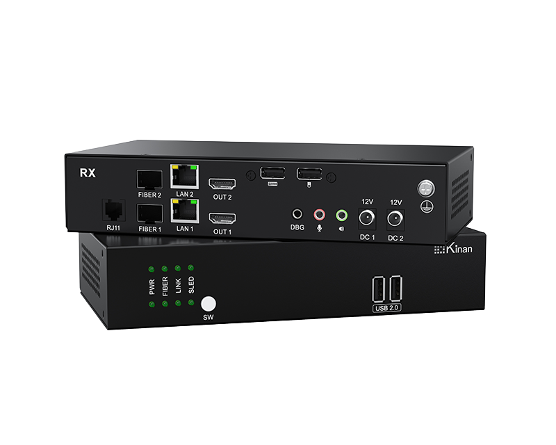 IP式双屏HDMI KVM矩阵延长器